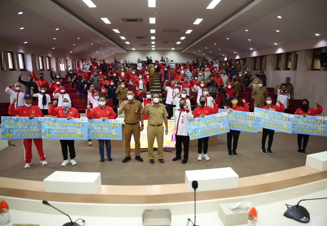 Apresiasi untuk Atlet PON XX Papua, Pemkot Makassar Beri Bonus Tambahan Bagi Peraih Medali